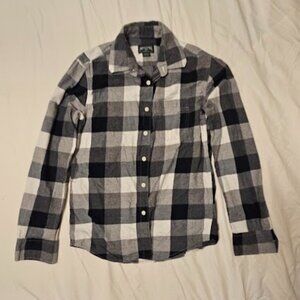 American Eagle Plaid Flannel Button-Up – Men’s XS